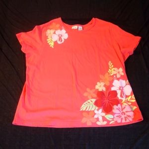 Nice peach colored cherokee tee shirt